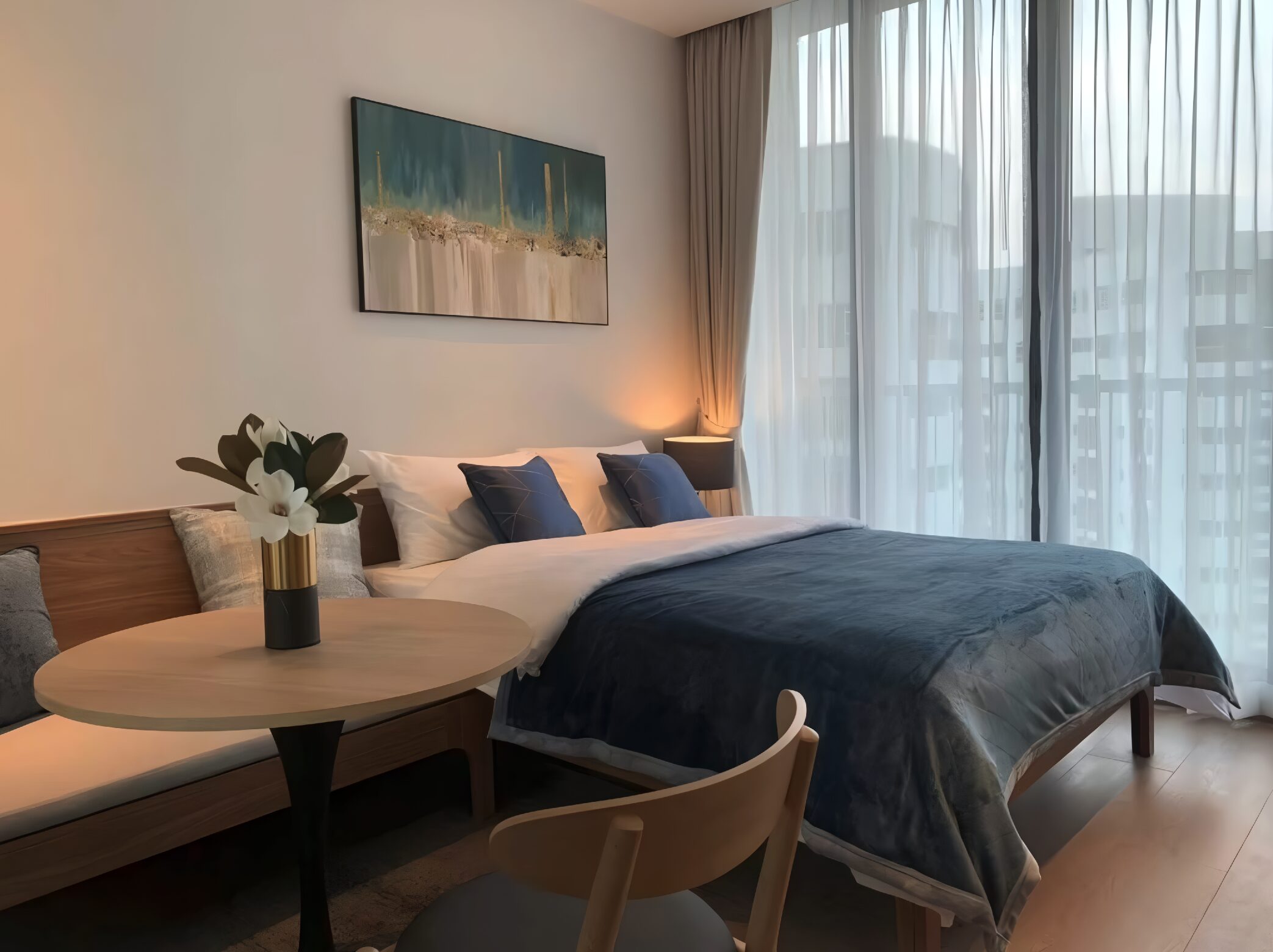 A Studio unit at park origin phrom phong (Park 24)