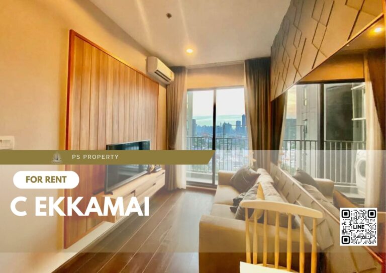 PS64869 – Condo Near BTS Ekkamai For Rent , One bedroom unit at C Ekkamai