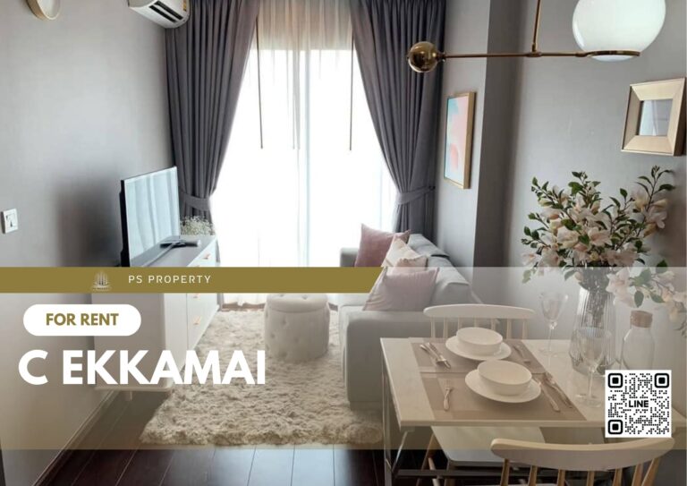 PS63160 – Condo Near BTS Ekkamai For Rent , One bedroom unit at C Ekkamai