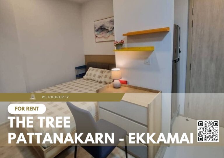 PS64810 – Condo Near APL Ramkhamhaeng Station For Rent , One bedroom unit at The Tree Pattanakarn – Ekkamai
