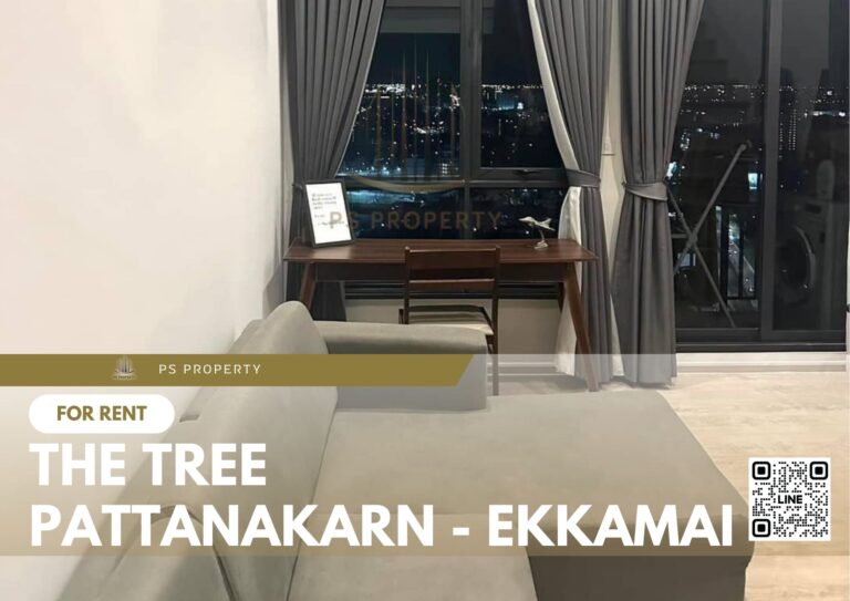 PS27152 – Condo Near ARL Ramkhamhaeng Station For Rent , One bedroom unit at The Tree Pattanakarn – Ekkamai