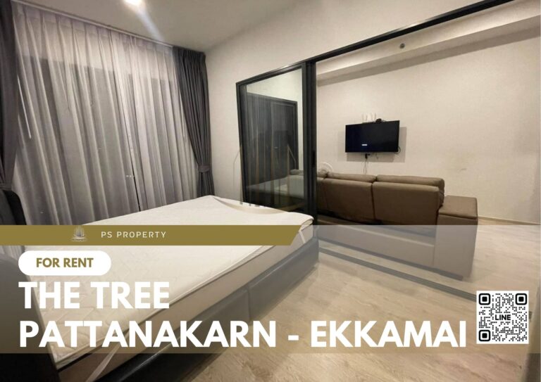 PS25215 – Condo Near ARL Ramkhamhaeng Station For Rent , One bedroom unit at The Tree Pattanakarn – Ekkamai