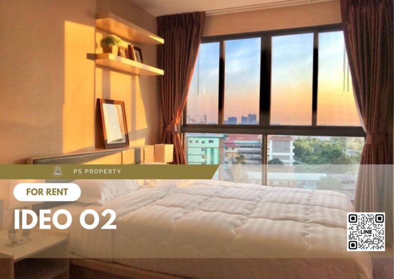 PS64274 – Condo Near BTS Bang na Station For Rent , One bedroom unit at IDEO O2