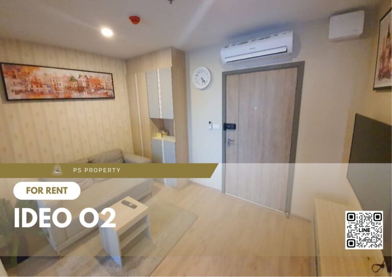 PS70326 – Condo Near BTS Bang na Station For Rent , One bedroom unit at IDEO O2