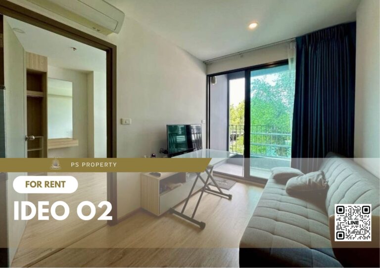 PS70424 – Condo Near BTS Bang na Station For Rent , One bedroom unit at IDEO O2