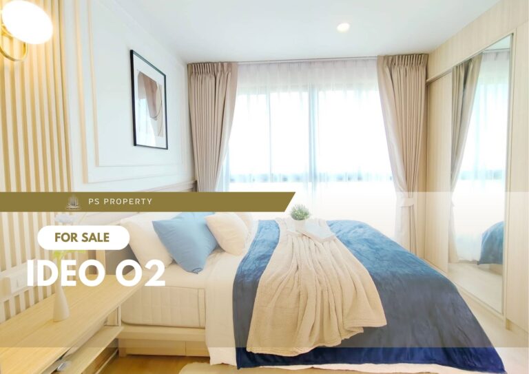PS71665 – Condo Near BTS Bang na Station For Sale , One bedroom unit at IDEO O2