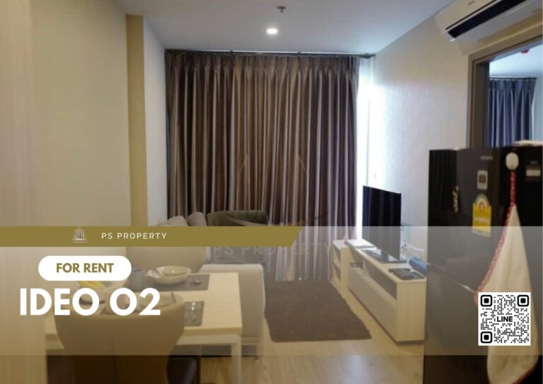 PS7893 – Condo Near BTS Bang na Station For Rent , One bedroom unit at IDEO O2