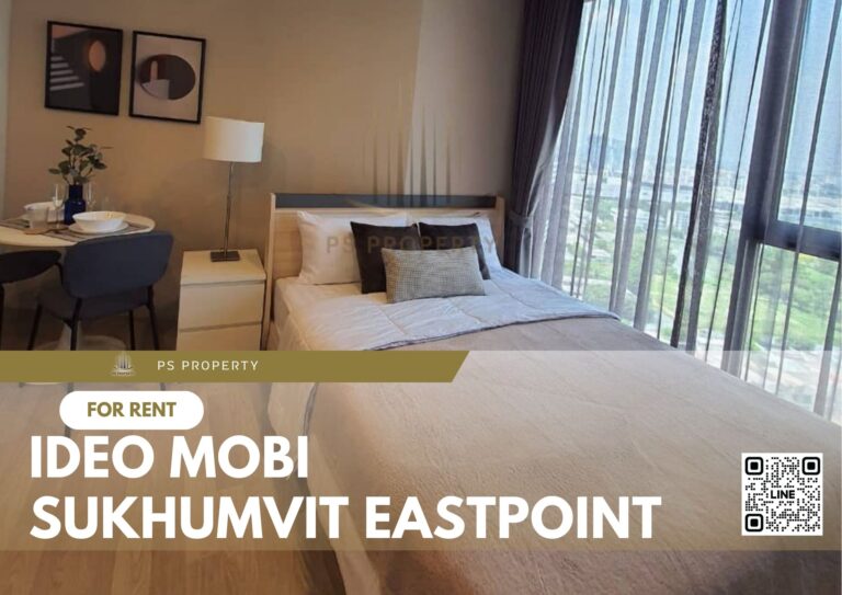 PS15898 – Condo Near BTS Bang na Station For Rent , One bedroom unit at IDEO Mobi Sukhumvit Eastpoint