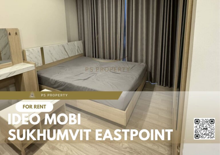 PS15406 – Condo Near BTS Bang na Station For Rent , One bedroom unit at IDEO Mobi Sukhumvit Eastpoint