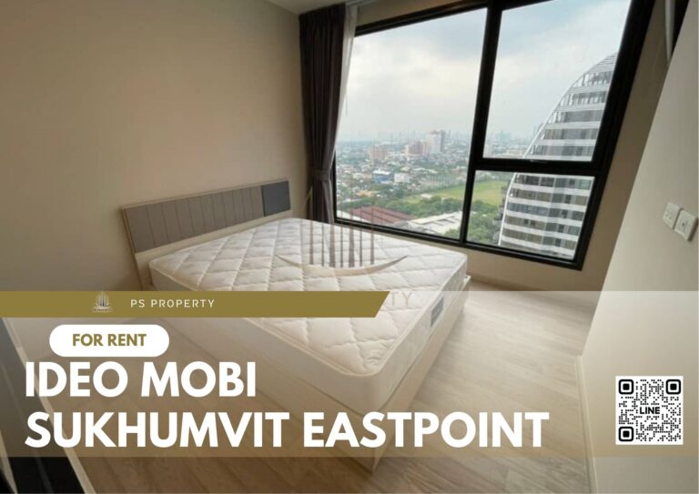 PS16180 – Condo Near BTS Bang na Station For Rent , One bedroom unit at IDEO Mobi Sukhumvit Eastpoint