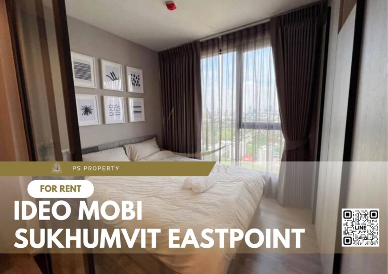 PS15087 – Condo Near BTS Bang na Station For Rent , One bedroom unit at IDEO Mobi Sukhumvit Eastpoint