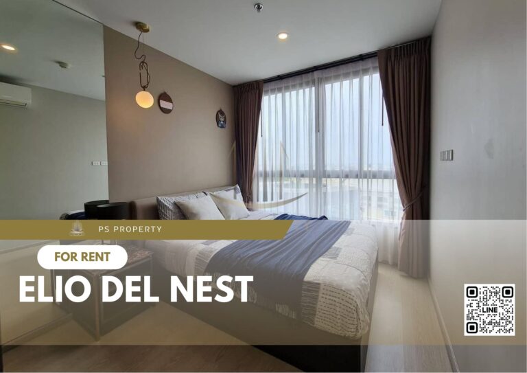 PS24420 – Condo Near BTS Udom Suk Station For Rent , One bedroom unit at Elio Del Nest