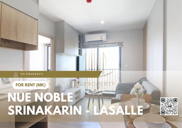 PS48647 – Condo Near MRT Si La Salle Station For Rent , One bedroom unit at Nue Noble Srinakarin – Lasalle
