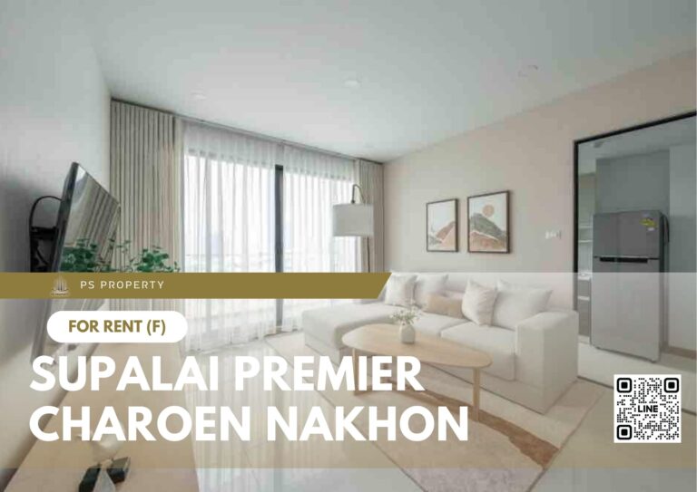PS66254 – Condo Near BTS Krung Thon Buri Station For Rent , Two bedroom unit at Supalai Premier Charoen Nakhon