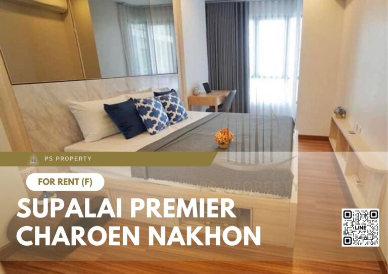 PS15845 – Condo Near BTS Krung Thon Buri Station For Rent , One bedroom unit at Supalai Premier Charoen Nakhon