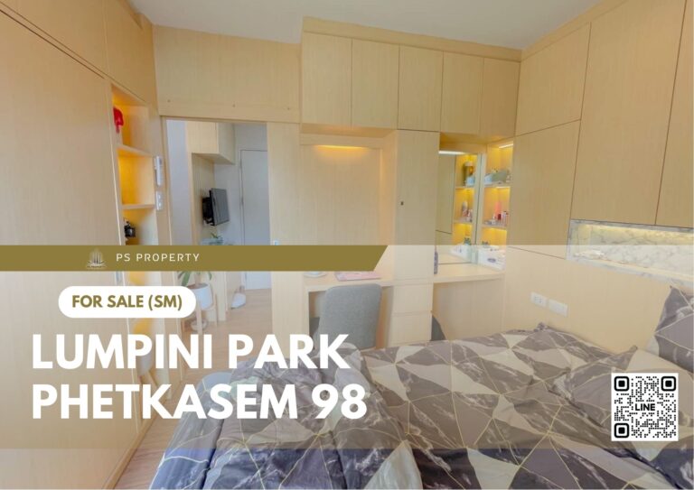 PS73400 – Condo Near MRT Lak Song Station For Sale , One bedroom unit at Lumpini Park Phetkasem 98