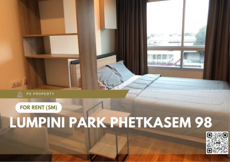 PS73603 – Condo Near MRT Lak Song Station For Rent , One bedroom unit at Lumpini Park Phetkasem 98