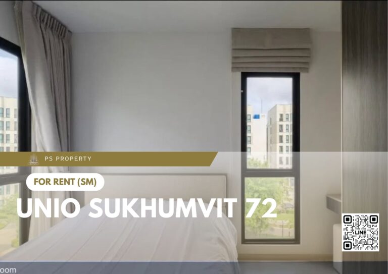 PS73617 – Condo Near BTS Bearing Station For Rent , Two bedroom unit at UNiO Sukhumvit 72
