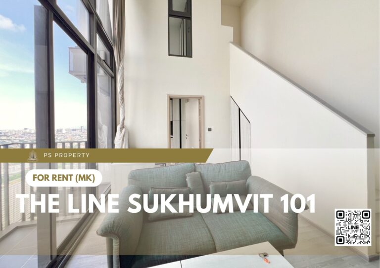 PS74307 – Condo Near BTS Punnawithi Station For Rent , One bedroom unit at THE LINE Sukhumvit 101