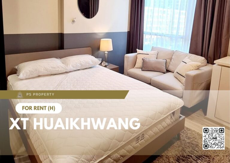 PS74413 – Condo Near MRT HUAIKHWANG Station For Rent , One bedroom unit at XT HUAIKWANG