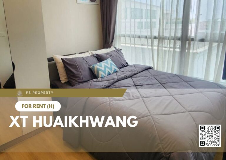 PS74394 – Condo Near MRT HUAIKHWANG Station For Rent , One bedroom unit at XT HUAIKWANG