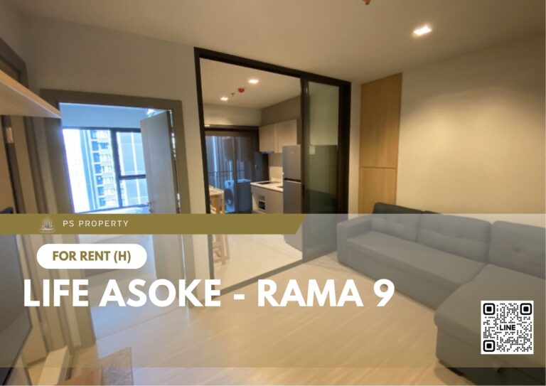 PS74549 – Condo Near MRT Phra Ram 9 Station For Rent , One bedroom unit at Life Asoke – Rama 9