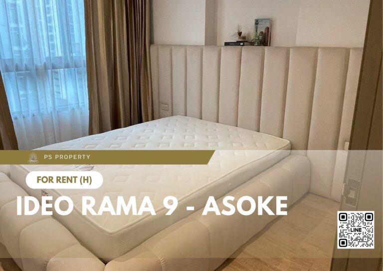 PS74368 – Condo Near MRT Phra Ram 9 Station For Rent , One bedroom unit at IDEO Rama 9 – Asoke