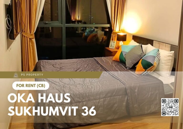 PS72631 – Condo Near BTS Thong Lo Station For Rent , One bedroom unit at OKA HAUS Sukhumvit 36