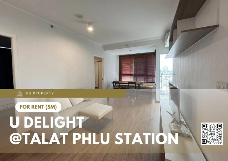 PS72466 – Condo Near BTS Talat phlu station For Rent , One bedroom unit at U Delight @Talat phlu Station