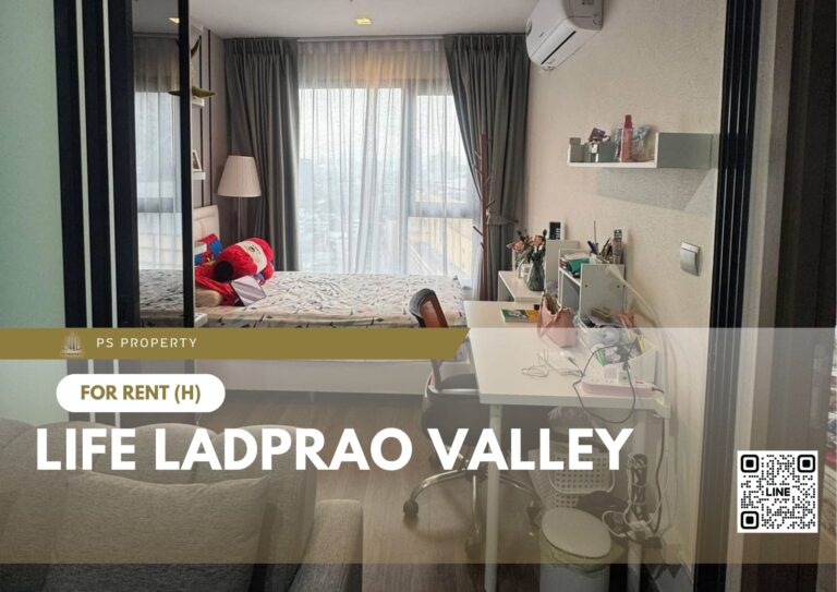 PS73286 – Condo Near BTS Ha Yaek Lat Phrao station For Rent , Two bedroom unit at Life Ladprao Valley