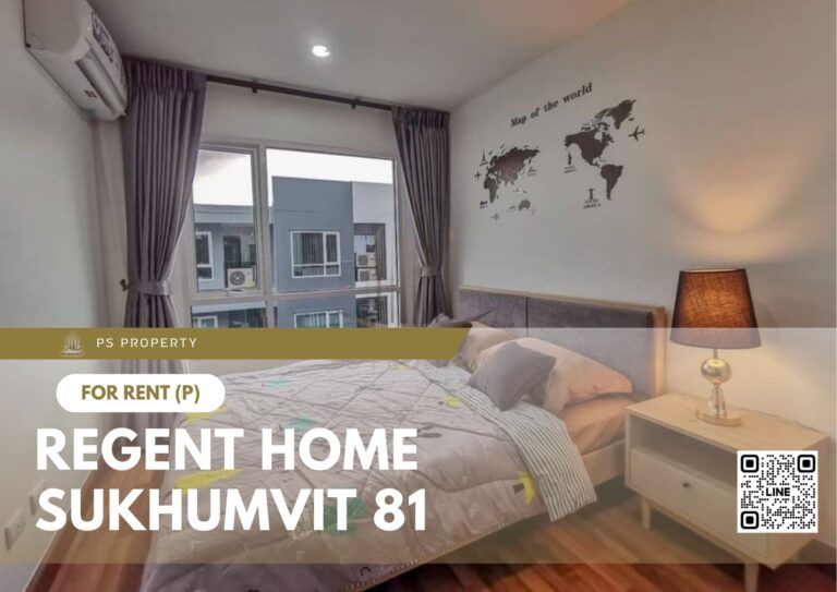 PS12243 – Condo Near BTS On Nut Station For Rent , One bedroom unit at Regent Home Sukhumvit 81