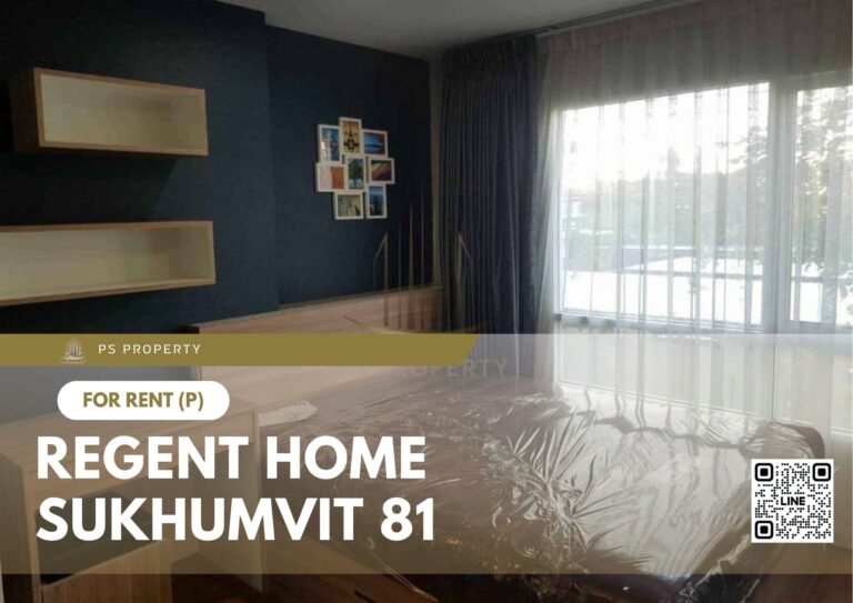 PS12077 – Condo Near BTS On Nut Station For Rent , One bedroom unit at Regent Home Sukhumvit 81