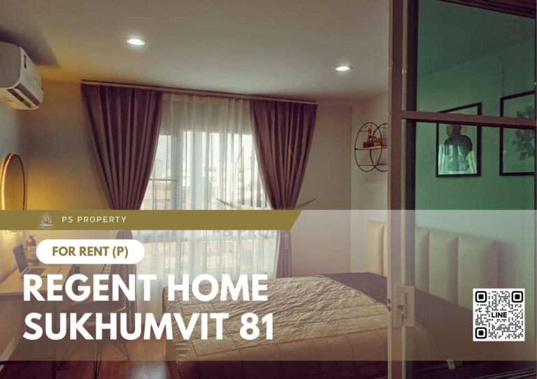PS12117 – Condo Near BTS On Nut Station For Rent , One bedroom unit at Regent Home Sukhumvit 81