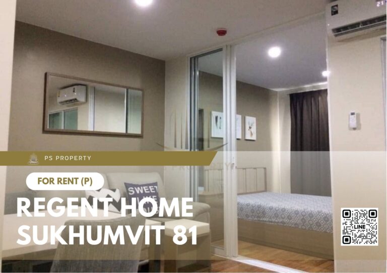 PS13873 – Condo Near BTS On Nut Station For Rent , One bedroom unit at Regent Home Sukhumvit 81