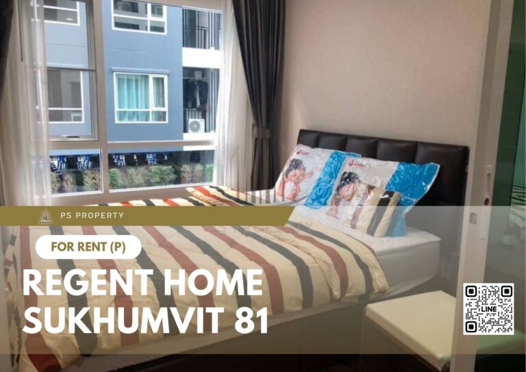 PS12188 – Condo Near BTS On Nut Station For Rent , One bedroom unit at Regent Home Sukhumvit 81
