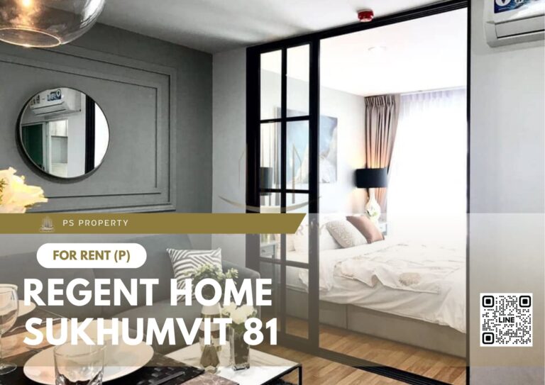 PS12225 – Condo Near BTS On Nut Station For Rent , One bedroom unit at Regent Home Sukhumvit 81