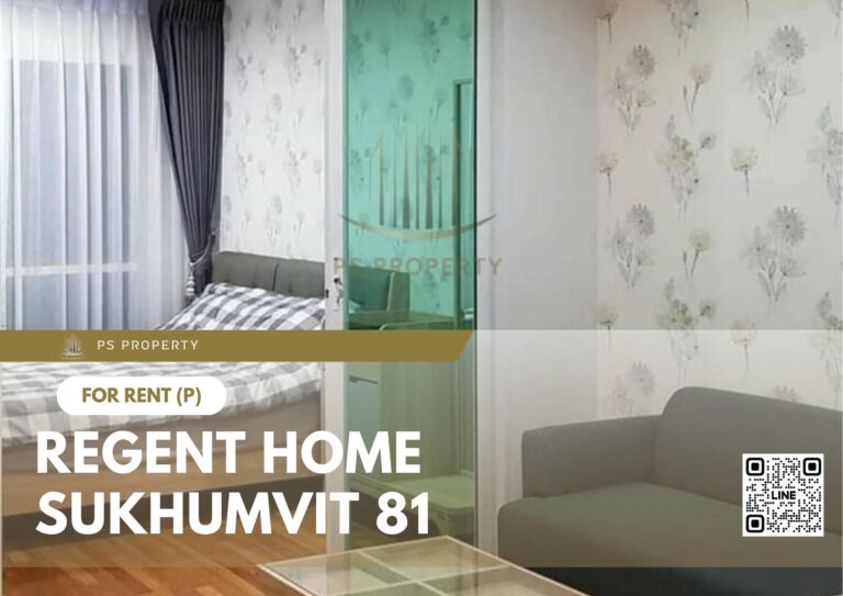 PS13056 – Condo Near BTS On Nut Station For Rent , One bedroom unit at Regent Home Sukhumvit 81