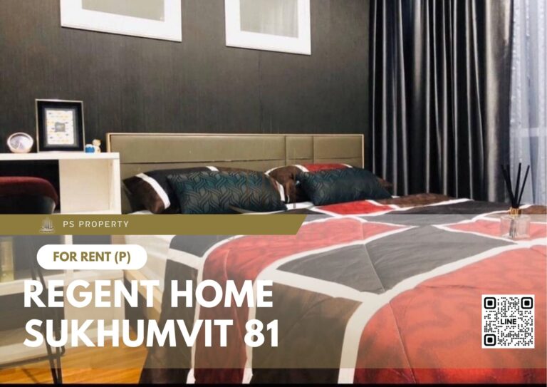 PS12007 – Condo Near BTS On Nut Station For Rent , One bedroom unit at Regent Home Sukhumvit 81