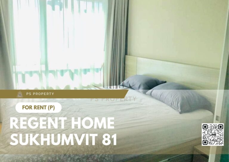 PS12018 – Condo Near BTS On Nut Station For Rent , One bedroom unit at Regent Home Sukhumvit 81