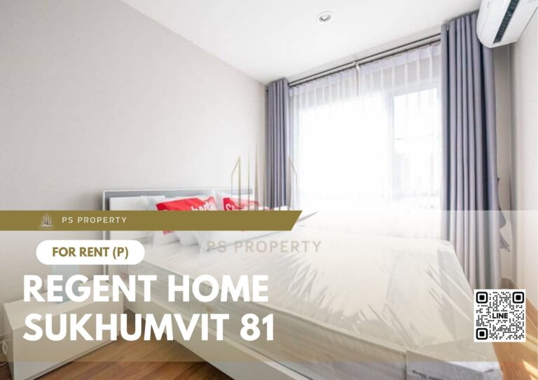 PS12087 – Condo Near BTS On Nut Station For Rent , One bedroom unit at Regent Home Sukhumvit 81