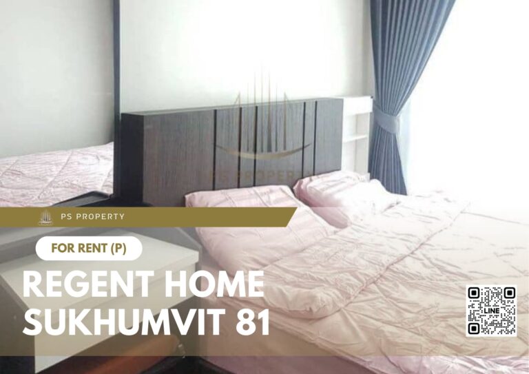 PS12096 – Condo Near BTS On Nut Station For Rent , One bedroom unit at Regent Home Sukhumvit 81