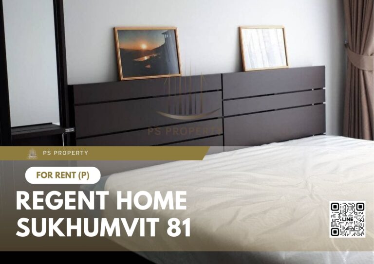 PS22225 – Condo Near BTS On Nut Station For Rent , One bedroom unit at Regent Home Sukhumvit 81