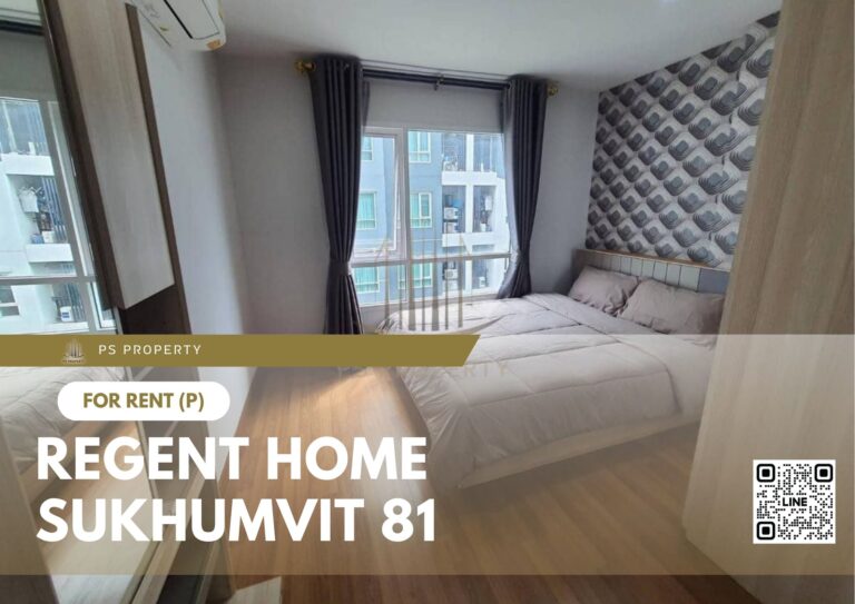 PS22587 – Condo Near BTS On Nut Station For Rent , One bedroom unit at Regent Home Sukhumvit 81
