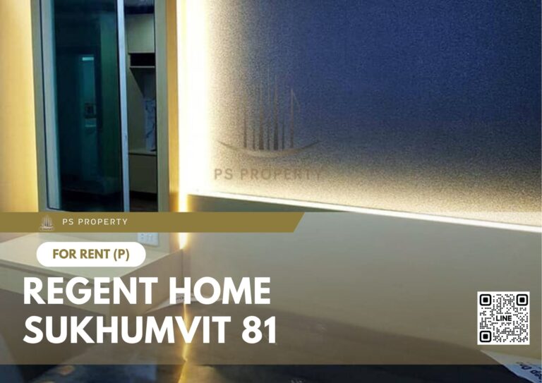 PS12105 – Condo Near BTS On Nut Station For Rent , One bedroom unit at Regent Home Sukhumvit 81