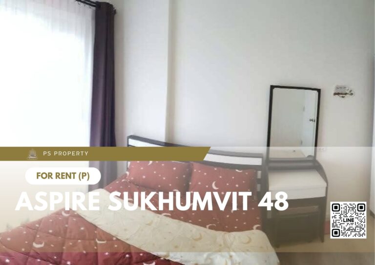 PS70464 – Condo Near BTS Phra Khanong Station For Rent , One bedroom unit at Aspire Sukhumvit 48
