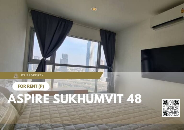PS54496 – Condo Near BTS Phra Khanong Station For Rent , Two bedroom unit at Aspire Sukhumvit 48