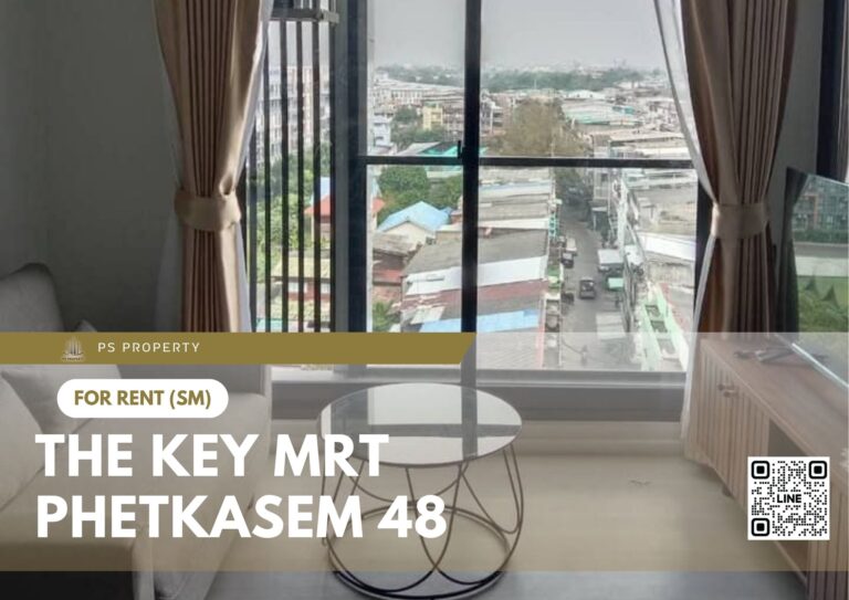 PS66978 – Condo Near MRT Phetkasem 48 Station For Rent , One bedroom unit at The Key MRT Phetkasem 48