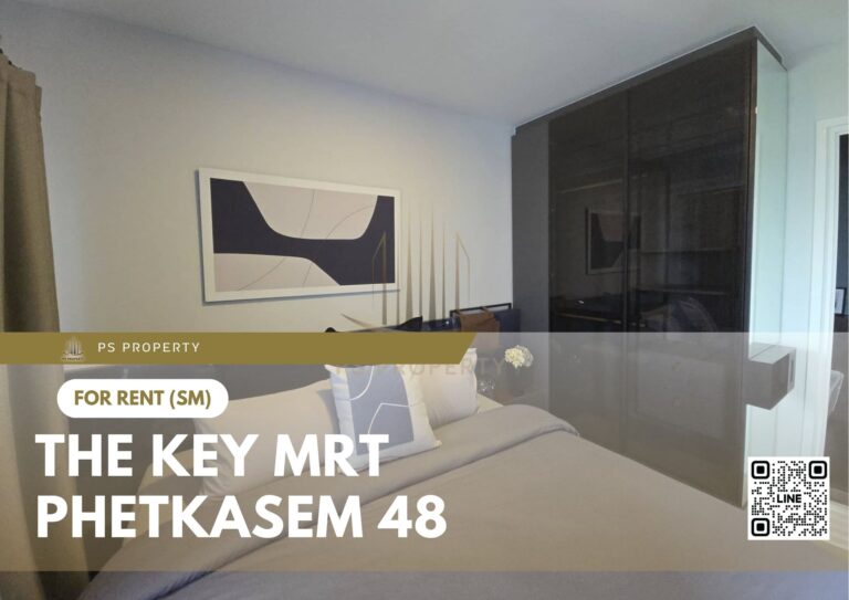 PS49019 – Condo Near MRT Phetkasem 48 Station For Rent , One bedroom unit at The Key MRT Phetkasem 48