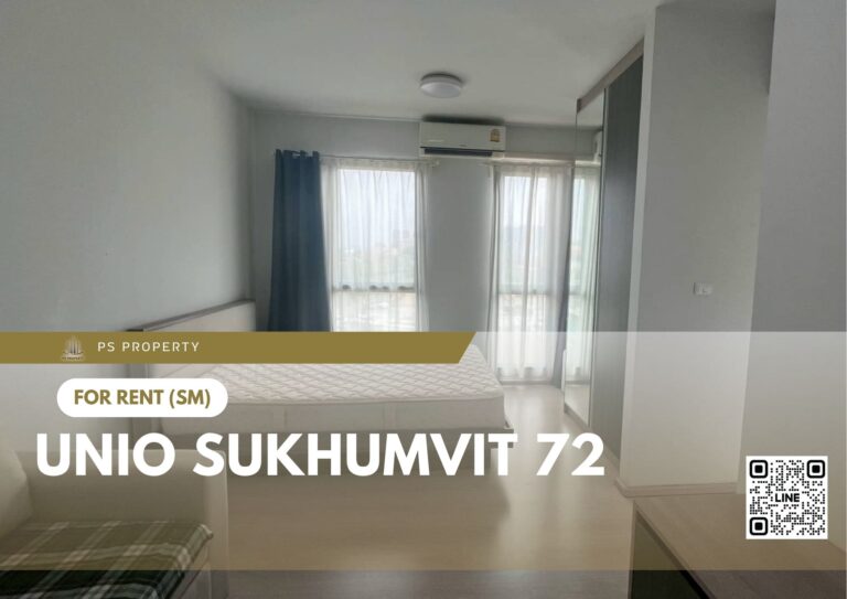PS70167 – Condo Near BTS Bearing Station For Rent , One bedroom unit at UNiO Sukhumvit 72