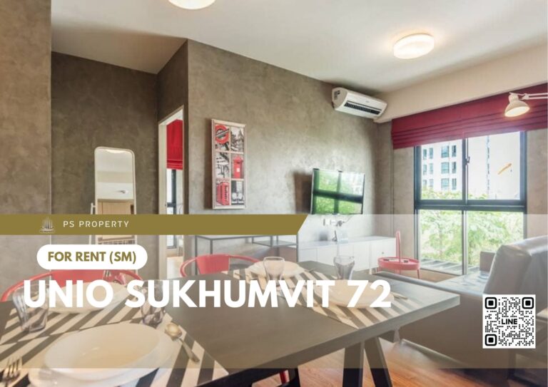 PS68544 – Condo Near BTS Bearing Station For Rent , Two bedroom unit at UNiO Sukhumvit 72